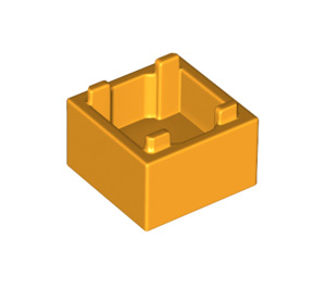 LEGO Bright Light Orange Box 2 x 2 (2821 / 59121)
