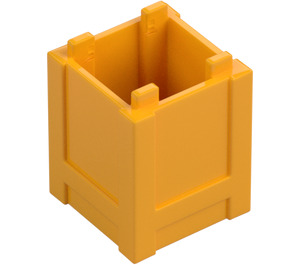 LEGO Lysorange Boks 2 x 2 x 2 Crate (61780)