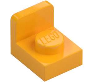 LEGO Orange clair brillant Support 1 x 1 avec 1 x 1 assiette En haut (36840)