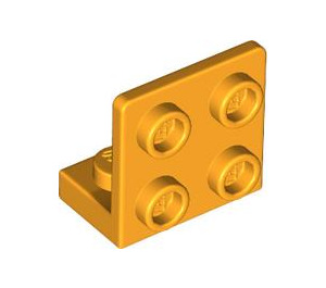 LEGO Helles Licht Orange Halterung 1 x 2 - 2 x 2 Oben (99207)