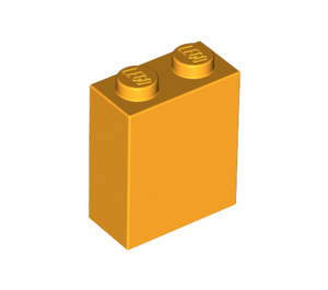 LEGO Bright Light Orange Brick 1 x 2 x 2 with Inside Stud Holder (3245)
