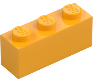 LEGO Bright Light Orange Brick 1 x 3 (3622 / 45505)