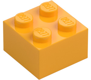 LEGO Arancione chiaro brillante Mattoncino 2 x 2 (3003 / 6223)