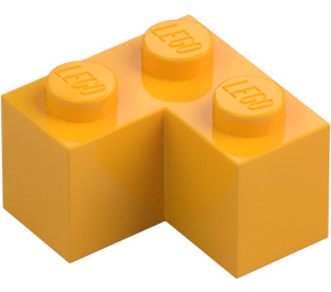 LEGO Bright Light Orange Brick 2 x 2 Corner (2357)