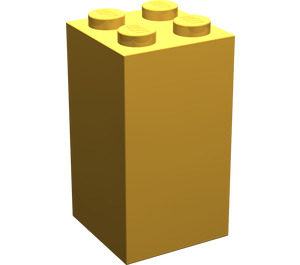 LEGO Orange clair brillant Brique 2 x 2 x 3 (30145)