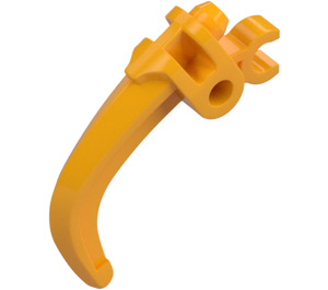 LEGO Leuchtendes helles Orange Klaue mit Clip (30945 / 92220)