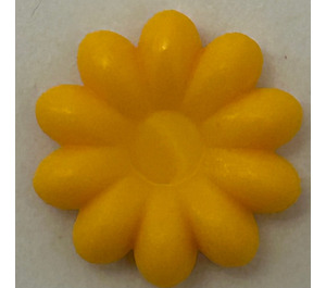 LEGO Klar Ljus Orange Clikit Daisy 2 x 2 med 10 Kronblad (45455 / 46281)