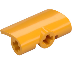 LEGO Bright Light Orange Curvel Panel 2 x 3 (71682)