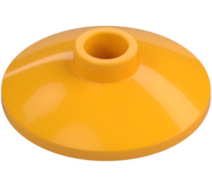 LEGO Leuchtendes helles Orange Dish 2 x 2 (4740 / 30063)