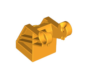 LEGO Bright Light Orange Duplo Pick-up Crane Arm (double reinforcement) (15450)