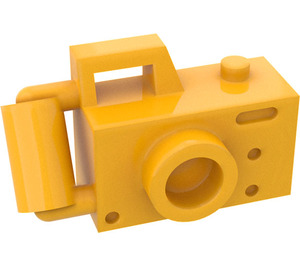 LEGO Bright Light Orange Handheld Camera with Left-Aligned Viewfinder (30089)