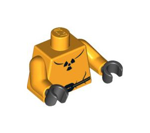 LEGO Bright Light Orange Hazmat Guy Torso (88585) | Brick Owl - LEGO ...