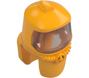 LEGO Bright Light Orange Hazmat Suit Hood (35901)