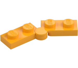 LEGO Bright Light Orange Hinge Plate 1 x 4 (1927 / 19954)