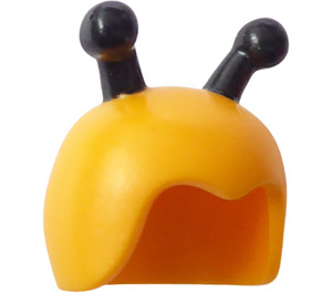 LEGO Helles Licht Orange Insect Helm mit Antennae mit Schwarz Antennas (12892 / 13373)