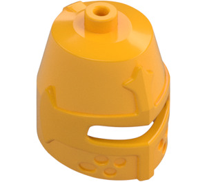 LEGO Leuchtendes helles Orange Ritter's Helm (89520)