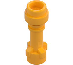 LEGO Leuchtendes helles Orange Lichtschwert Griff - Gerade (23306 / 64567)