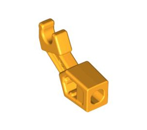 LEGO Orange clair brillant Mécanique Bras avec support fin (53989 / 58342)