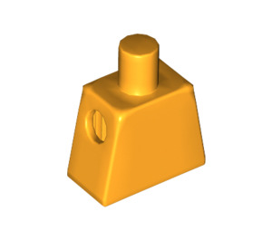 LEGO Helder Lichtoranje Minifig Torso (3814 / 88476)