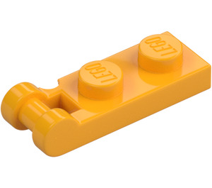 LEGO Leuchtendes helles Orange Platte 1 x 2 mit Ende Stange Griff (60478)