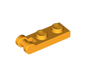 LEGO Helles Licht Orange Platte 1 x 2 mit Ende Bar Griff (60478)