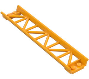 LEGO Bright Light Orange Rail 2 x 16 with 3.2 Shaft (25059)