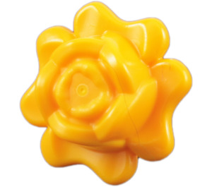 LEGO Leuchtendes helles Orange Rose Blume