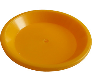 LEGO Bright Light Orange Round Dish