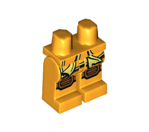 LEGO Arancione chiaro brillante Skylor Minifigure Fianchi e gambe (3815 / 19432)