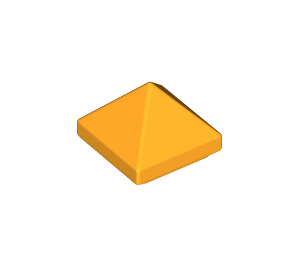 LEGO Bright Light Orange Slope 1 x 1 x 0.7 Pyramid (22388 / 35344)