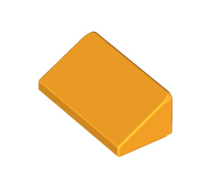 LEGO Bright Light Orange Slope 1 x 2 (31°) (85984)