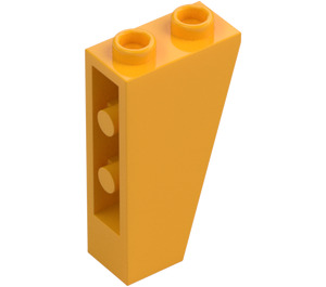 LEGO Orange clair brillant Pente 1 x 2 x 3 (75°) Inversé (2449)