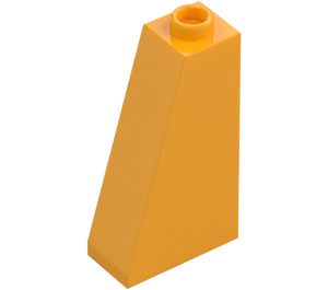 LEGO Helder lichtoranje Helling 1 x 2 x 3 (75°) met holle nop (4460)