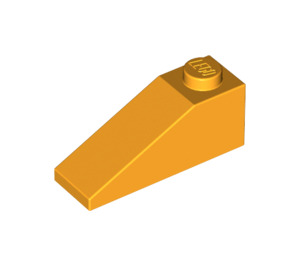 LEGO Orange clair brillant Pente 1 x 3 (25°) (4286)