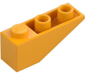 LEGO Lysorange Skråning 1 x 3 (25°) Inverteret (4287)