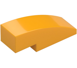 LEGO Bright Light Orange Slope 1 x 3 Curved (50950)