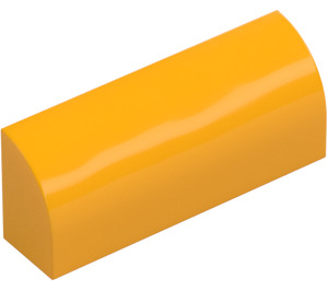 LEGO Bright Light Orange Slope 1 x 4 Curved (6191 / 10314)