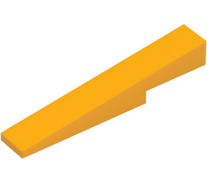 LEGO Lysorange Skråning 1 x 6 (10°) (4569)