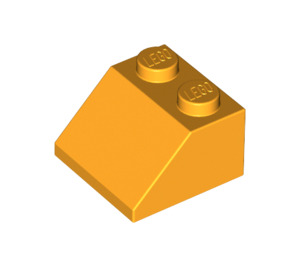 LEGO Bright Light Orange Slope 2 x 2 (45°) (3039 / 6227)