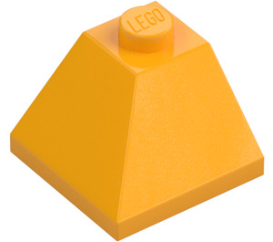 LEGO Bright Light Orange Slope 2 x 2 (45°) Corner (3045)