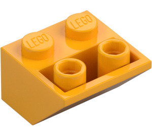 LEGO Bright Light Orange Slope 2 x 2 (45°) Inverted with Flat Spacer Underneath (3660)