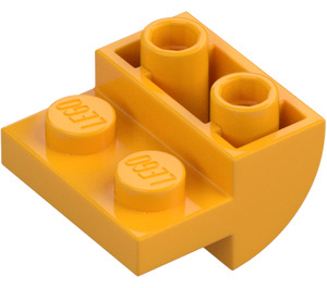 LEGO Bright Light Orange Slope 2 x 2 x 1 Curved Inverted (1750)