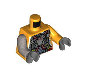 LEGO Lysorange Spyclops Minifig Torso (973 / 76382)