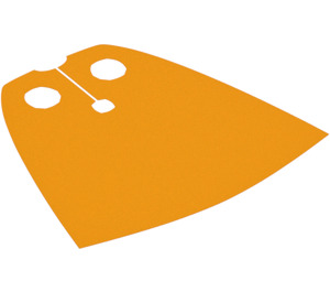 LEGO Bright Light Orange Standard Cape with Regular Starched Texture (20458 / 50231)