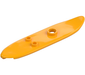 LEGO Naranja claro brillante Tabla de surf (6075)