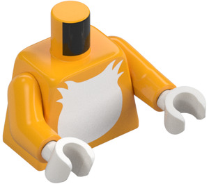 LEGO Naranja claro brillante Tails Minifigura Torso (973 / 76382)