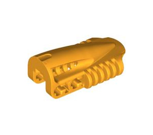 LEGO Bright Light Orange Technic Block Connector with Curve (32310)