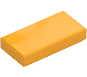 LEGO Bright Light Orange Tile 1 x 2 with Groove (3069 / 30070)