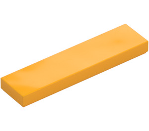 LEGO Leuchtendes helles Orange Fliese 1 x 4 (2431 / 35371)