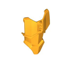 LEGO Helles Licht Orange Torso mit Indented Waist und Hüfte Armor (90652)